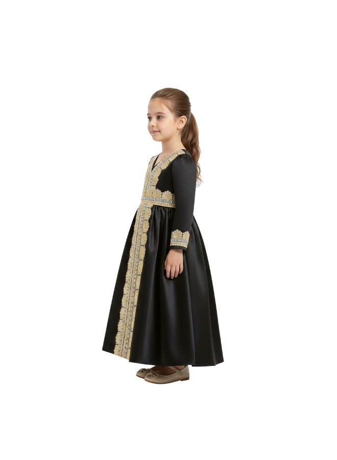 D'Daniela D' Daniela - Midnight Majesty Jalabiya - Black - Image 3